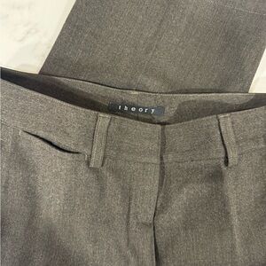 Theory pants. Size 10. Dark grey.